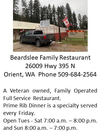 Beardslee Family Restaurant Sponsor Ad