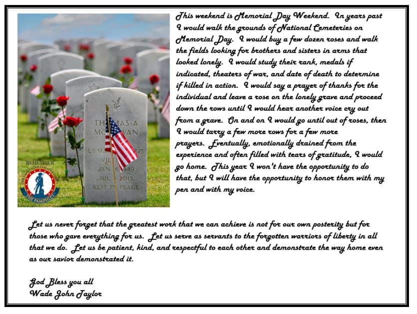 pamphlet memorial day 2023 1